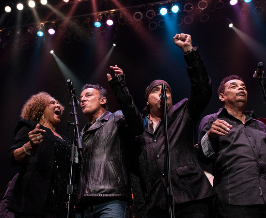Darlene Love, Bruce Springsteen, Steven Van Zandt, Gary U.S. Bonds/photo credit: Maria Ives